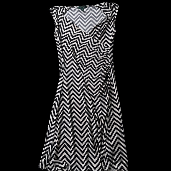 Ralph Lauren Jersey Cocktail Dress - Picture 1 of 3